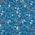 Nautical Print Blue