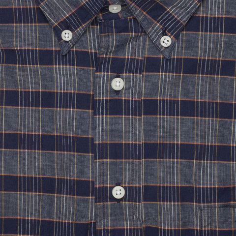 1979 Vintage Ikat Blue