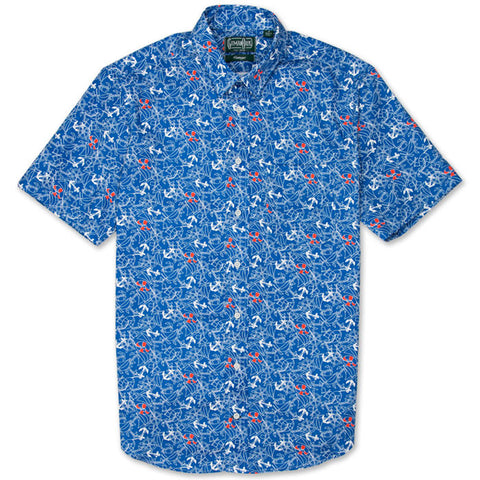 Nautical Print Short Sleeve